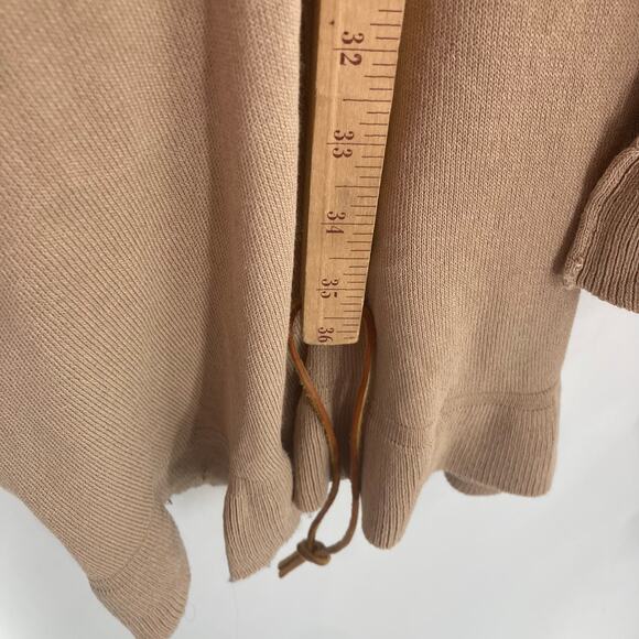 Easel Khaki Ruffle Open Front Long Kimono Women’s 3X NEW - Picture 10 of 10